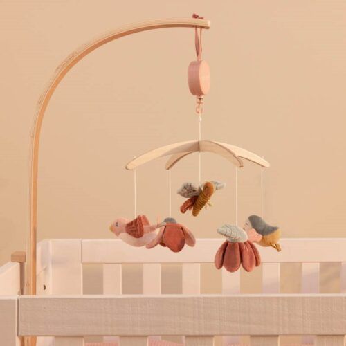 MOVIL MUSICAL FLORES & MARIPOSAS LITTLE DUTCH