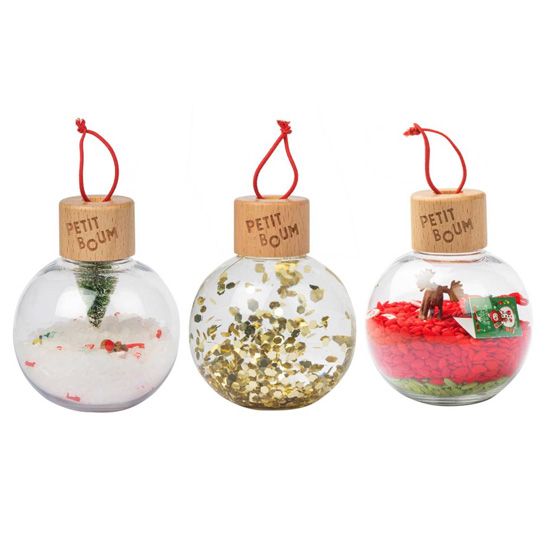 BOLAS DE NAVIDAD SENSORIALES PETIT BOUM