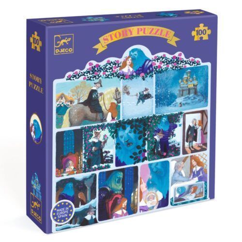 PUZZLE CUENTO LA BELLA Y LA BESTIA - 100 PIEZAS