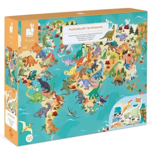 PUZZLE EDUCATIVO DINOSAURIOS