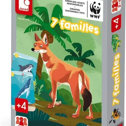 JUEGO DE CARTAS 7 FAMILIAS