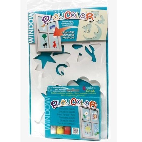 TEMPERA PLANTILLAS PLAYCOLOR