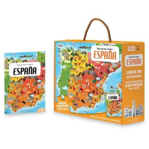 PUZZLE ESPAÑA. VIAJA, CONOCE, EXPLORA