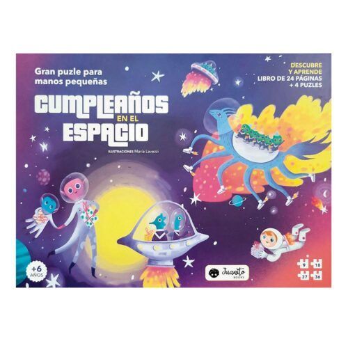 PUZZLE CUMPLEAÑOS EN EL ESPACIO