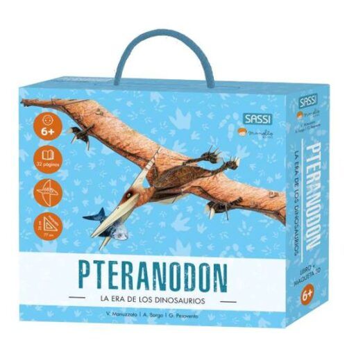 MAQUETA ERA DE LOS DINOSAURIOS PTERANODON