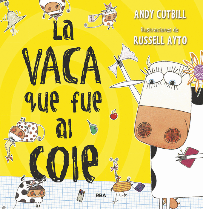 LIBRO LA VACA QUE FUE AL COLE