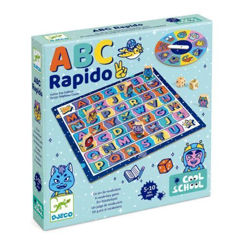 JUEGO DE VOCABULARIO ABC RÁPIDO COOL SCHOOL
