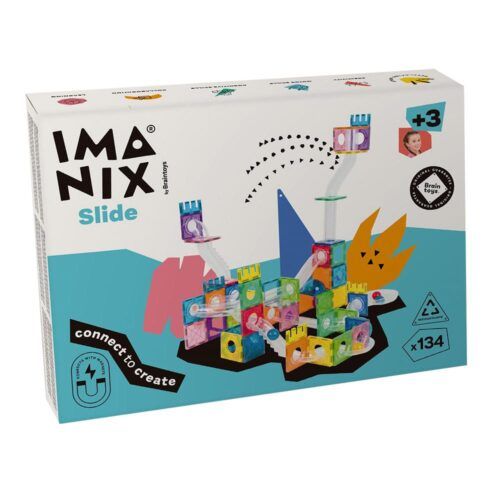 IMANIX 134 PIEZAS CONSTRUCCIÓN MAGNÉTICA TOBOGÁN