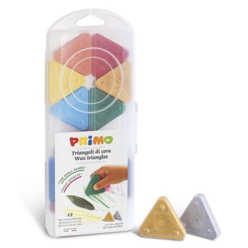TRIÁNGULOS CERA PRIMO SET 12