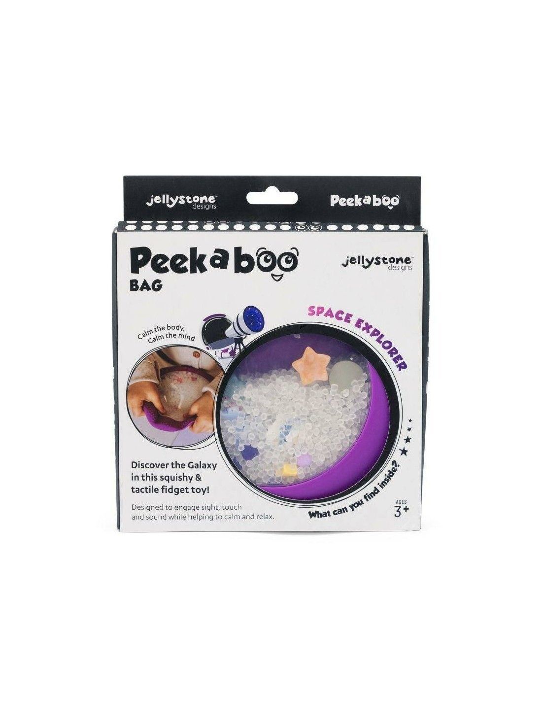 BOLSA SENSORIAL PEEKABOO GALAXY