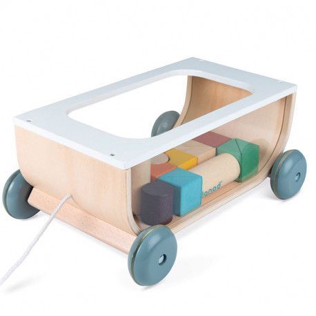 CARRO ARRASTRE CON BLOQUES