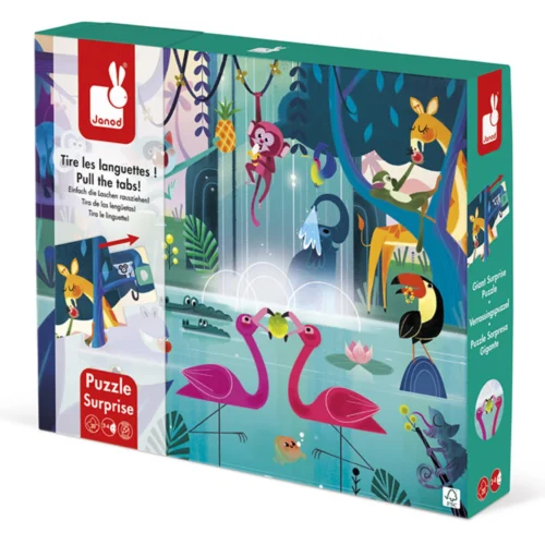 PUZZLE SORPRESA FIESTA EN LA SELVA