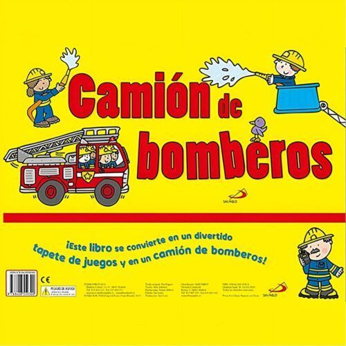 MAQUETA CAMIÓN BOMBEROS