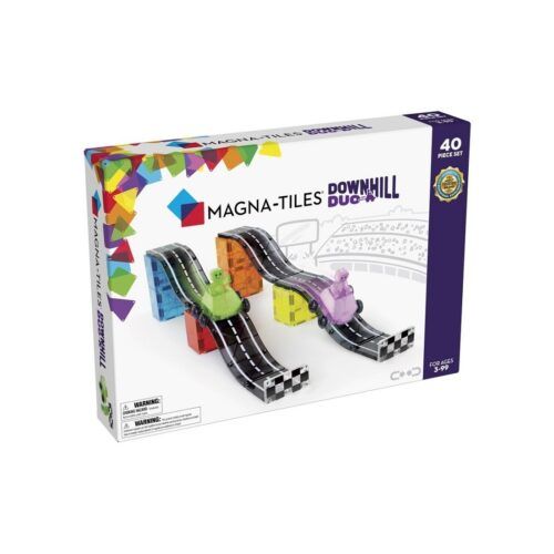 MAGNA TILES CARRETERAS Y COCHES SET 40 PIEZAS