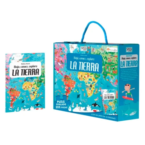 PUZZLE LA TIERRA. VIAJA, CONOCE, EXPLORA