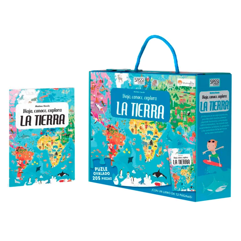 PUZZLE LA TIERRA. VIAJA