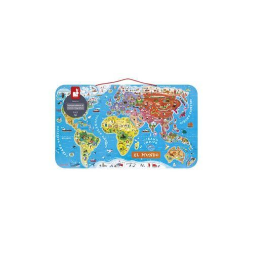 PUZZLE MAGNÉTICO MAPA MUNDI