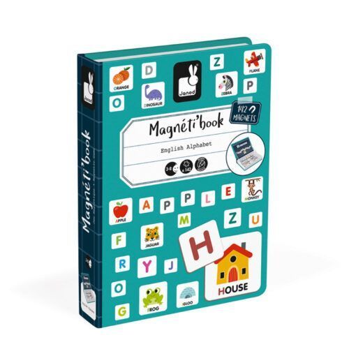 MAGNETICBOOK JANOD ALFABETO EN INGLÉS