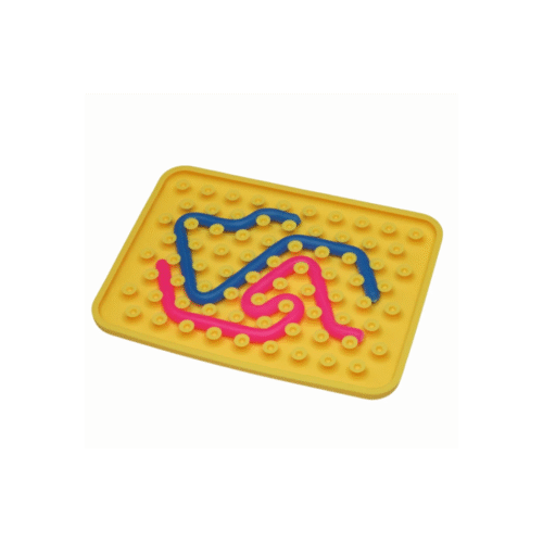 PANEL SENSORIAL WIGGLY TOY AMARILLO