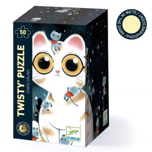 PUZZLE GATO TIERNO 50 PZAS