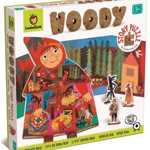 WOODY STORY PUZZLE CAPERUCITA ROJA