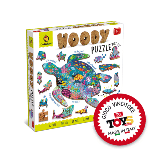 PUZZLE WOODY OCÉANO 48 PZAS