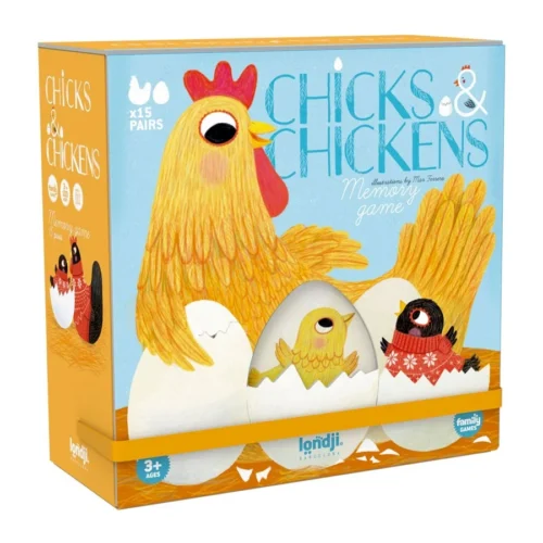 JUEGO DE MEMORIA CHICK & CHICKENS