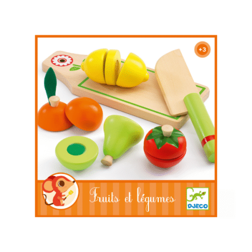 IMITACIÓN FRUTAS Y VEGETALES PARA CORTAR