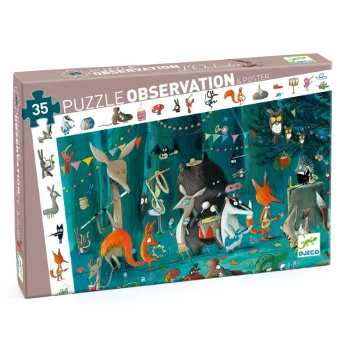 PUZLE OBSERVACIÓN LA ORQUESTA