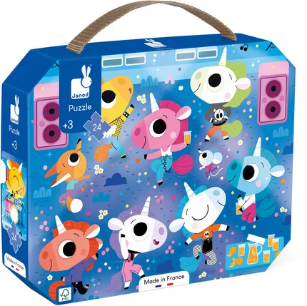 PUZZLE 24PZAS UNICORNIO