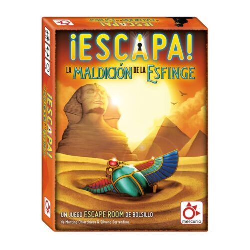 Juego Escapa: La maldición de la esfinge