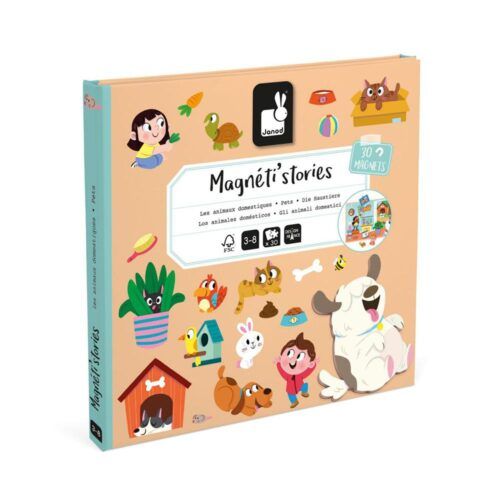 Magnetic stories animales domésticos