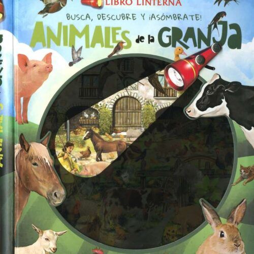 Libro linterna Animales de la granja