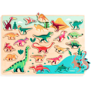 ENCAJABLE PUZZLE DINOS