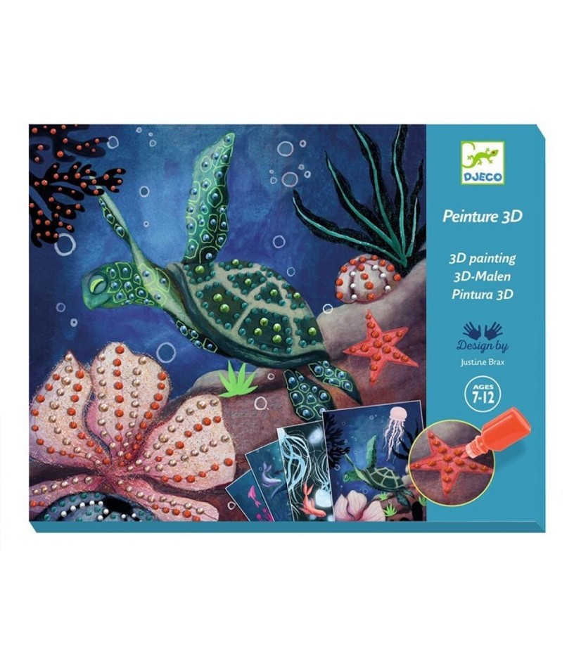 Pintura Océano 3D
