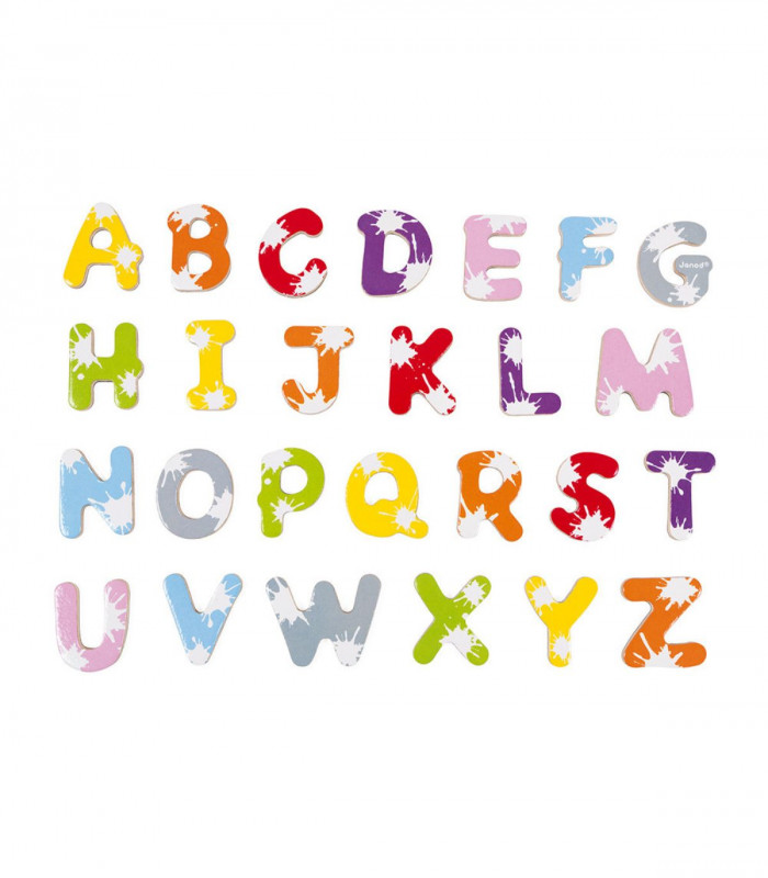 52 letras magnéticas Splash