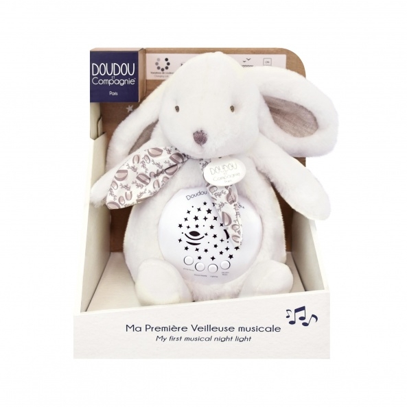 Conejito Blanco Doudou Mi primera luz