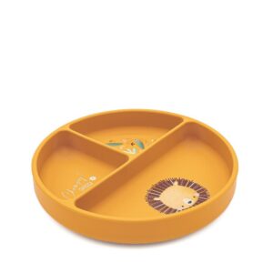 Plato de silicona Chompy el león