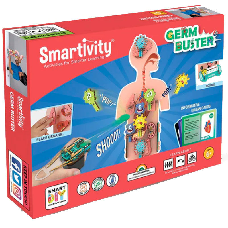 Smartivity Cuerpo humano antigérmenes
