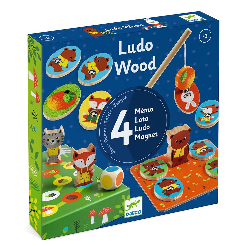 Juego educativo Ludo Wood