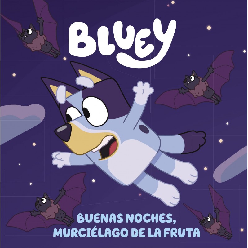 Cuentos Bluey Buenas Noches Murciélago de Fruta